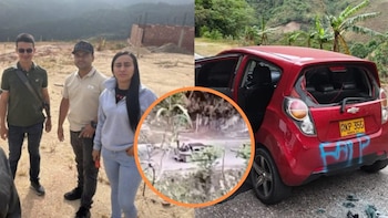 Video: tres policías adscritos a la Dijín fueron secuestrados mientras se movilizaban por la vía Cúcuta-Ocaña