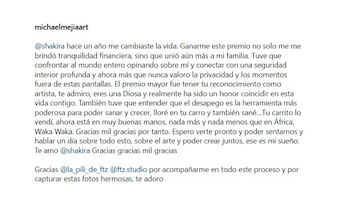 Michael Mejía, ganador del Lamborghini