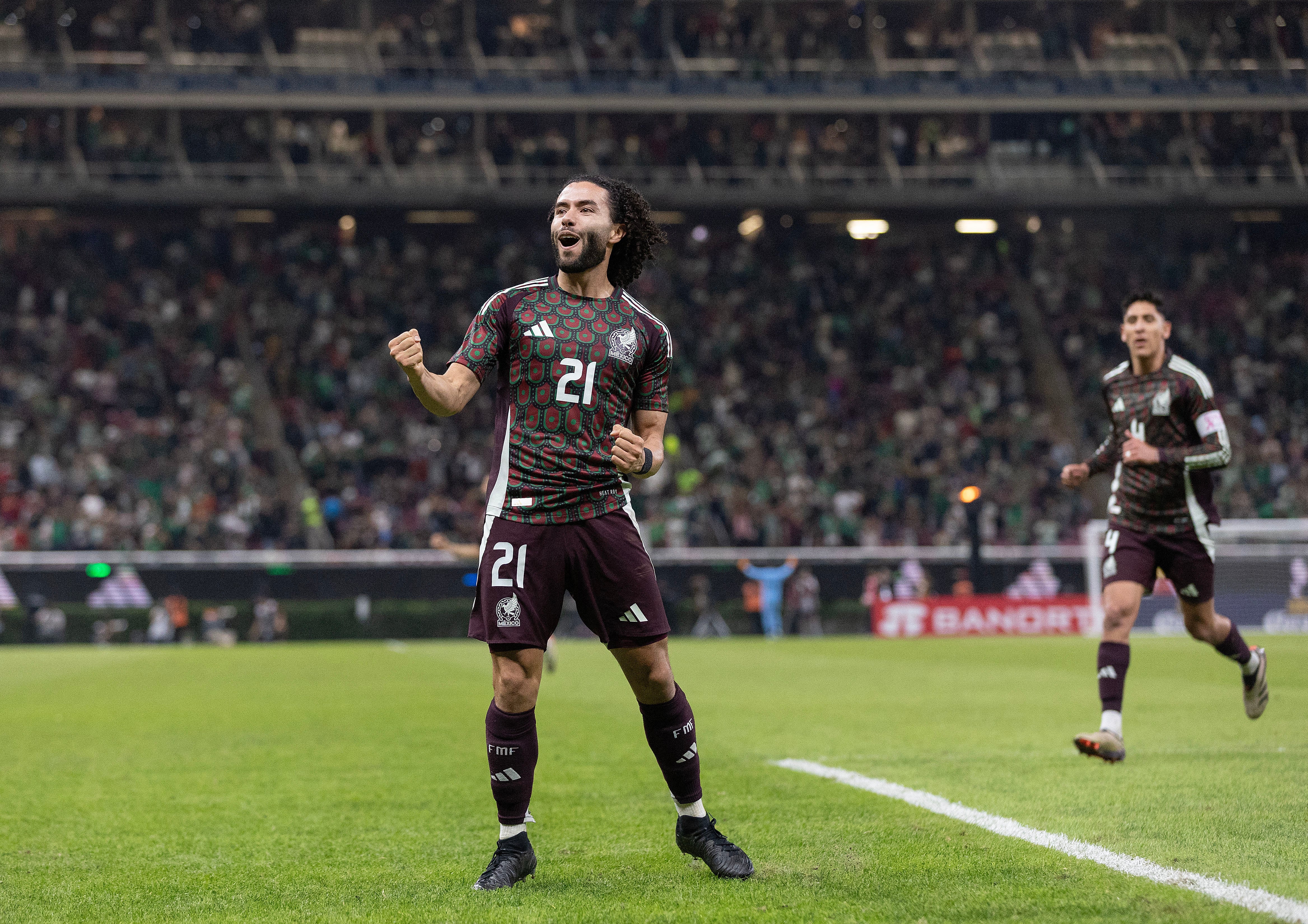 César Huerta explicó que habló con Solari y que la confianza del entrenador resultó determinante para decidir volver al Club Universidad Nacional. (Foto: Erich Schlegel-Imagn Images)