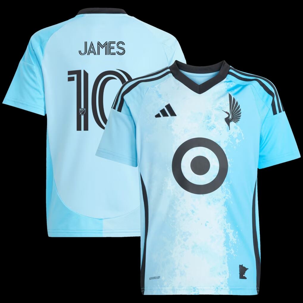 La camiseta de James Rodríguez ya se encuentran en las tiendas virtuales de la liga de los Estados Unidos-crédito mlsstore.com