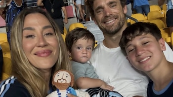 Jimena Barón reveló la historia del particular amuleto que usa en cada partido de Argentina en el Mundial