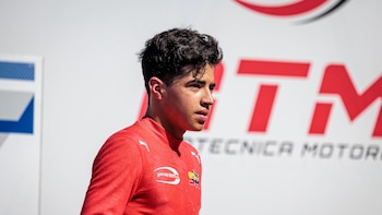 Este es el joven piloto colombiano que correrá con Ferrari, el histórico equipo del alemán Michael Schumacher