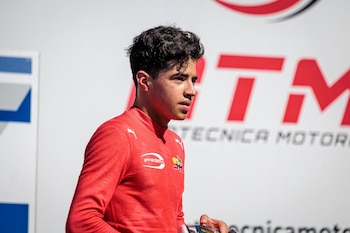 El trayecto del automovilista en Campos Racing sigue el antecedente de Sebastián Montoya, quien dio el salto a la Fórmula 2-crédito @salimhanna88/Instagram