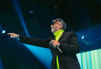 Fito Páez brindó concierto este