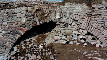 El túnel azteca de Moctezuma,