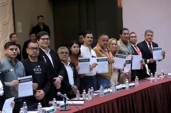 José Peña Merino, titular de la ATDT, afirma que la unificación de requisitos permite usar una misma solución tecnológica en múltiples municipios y reducir costos.(Agencia de Transformación Digital)