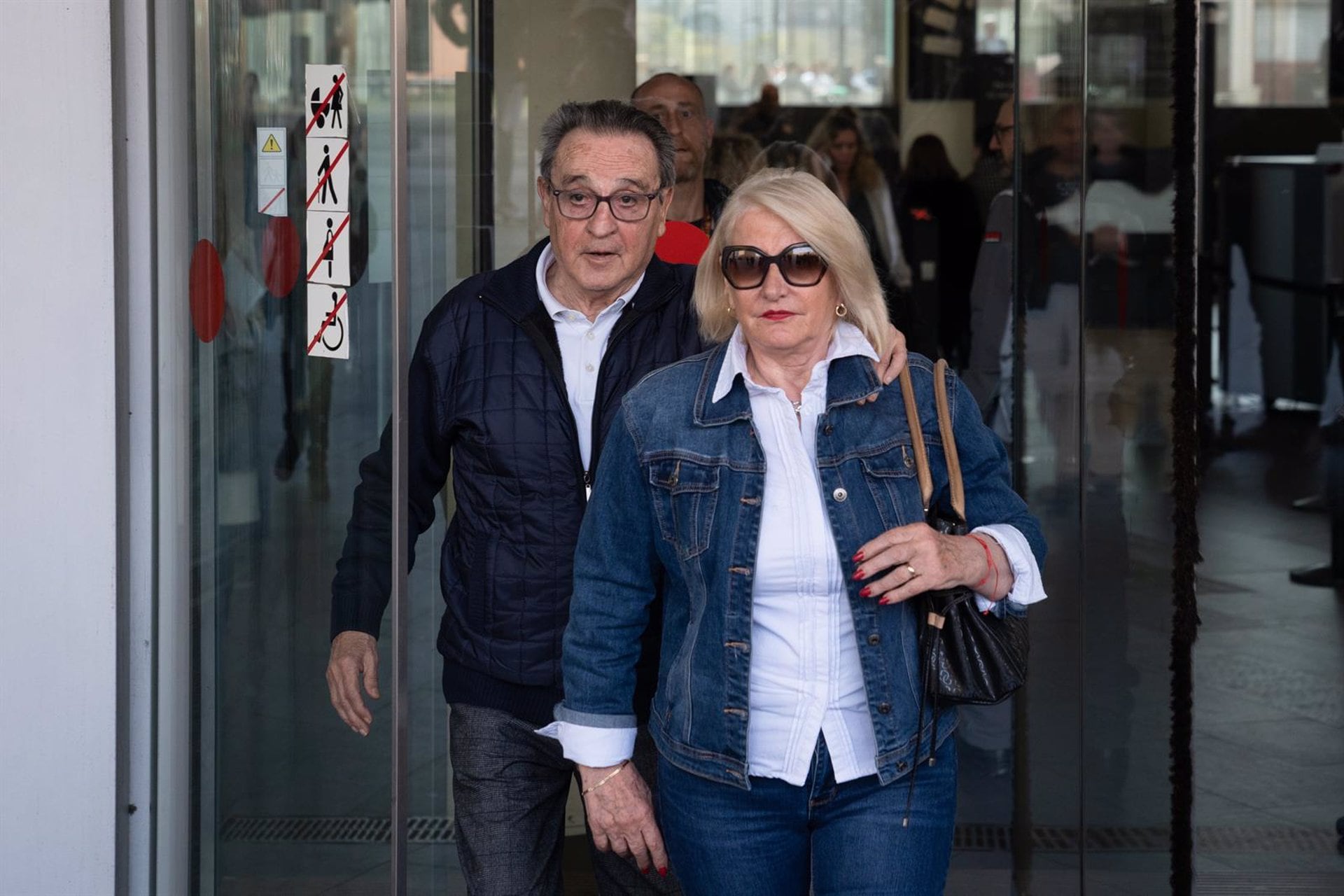 José María Enríquez Negreira saliendo de los juzgados. (David Zorrakino/Europa Press)