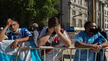 Hubo un desfile de camisetas