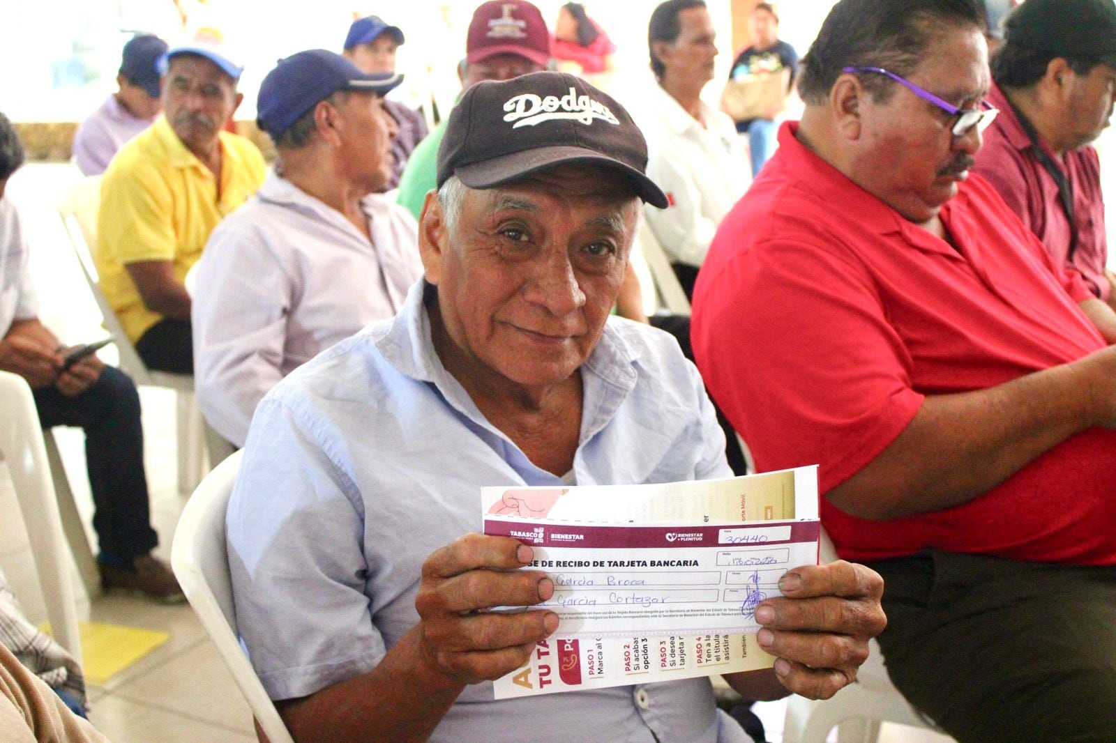 El depósito de los recursos para beneficiarios se realiza directamente en la Tarjeta del Banco del Bienestar, garantizando transparencia y seguridad. (Facebook/ Secretaría del Bienestar de Tabasco)