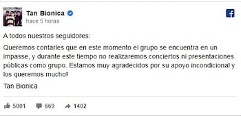 El impasse de Tan Bionica