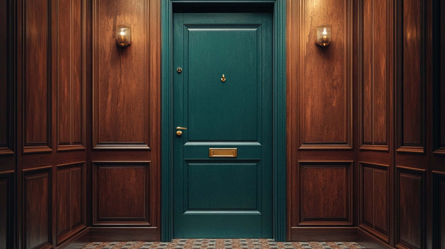 Cambios no autorizados en la puerta pueden generar multas, sanciones y procesos legales dentro de la copropiedad- crédito VisualesIA