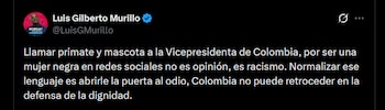 Para Luis Gilberto Murillo, referirse