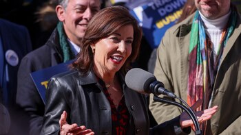 La gobernadora de Nueva York