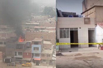 Incendio en vivienda de San