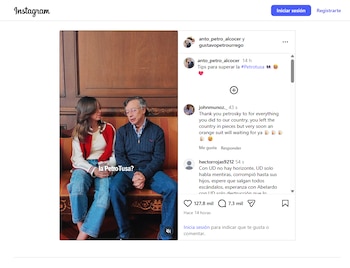La hija del exmandatario compartió con su padre sobre la 'Petrotusa' - crédito @anto_petro_alcocer/Instagram
