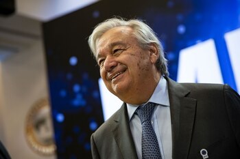 Antonio Guterres, secretary general of