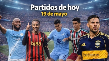 Partidos de hoy, martes 19 de mayo de 2026: programación, horarios, canales TV y resultados en vivo