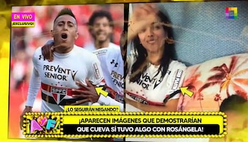 Rosángela estaba con la camiseta