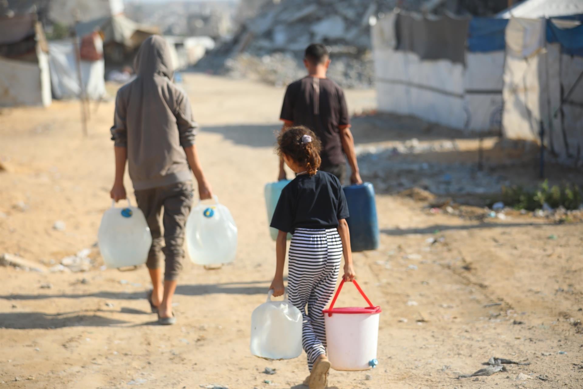 UNICEF denuncia ocho niños muertos en seis días por disparos o ataques de Israel en la Franja de Gaza