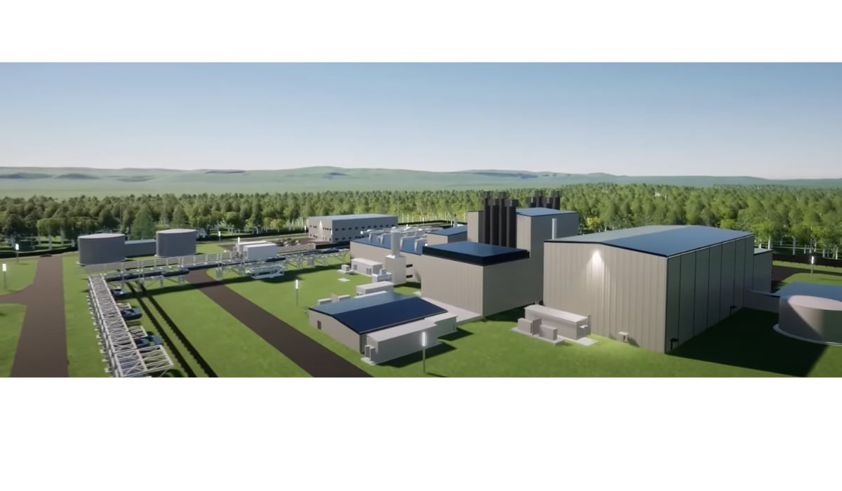 La central, que utilizará sodio líquido para su enfriamiento, cuenta con un presupuesto estimado de USD 4.000 millones y prevé entrar en operación en 2030. (TerraPower)