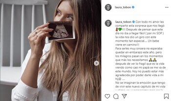 Post en Instagram de Laura