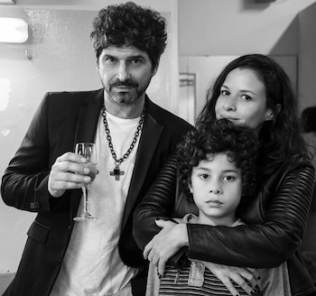 Julieta Ortega, su ex Iván