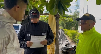 El operativo de captura contó