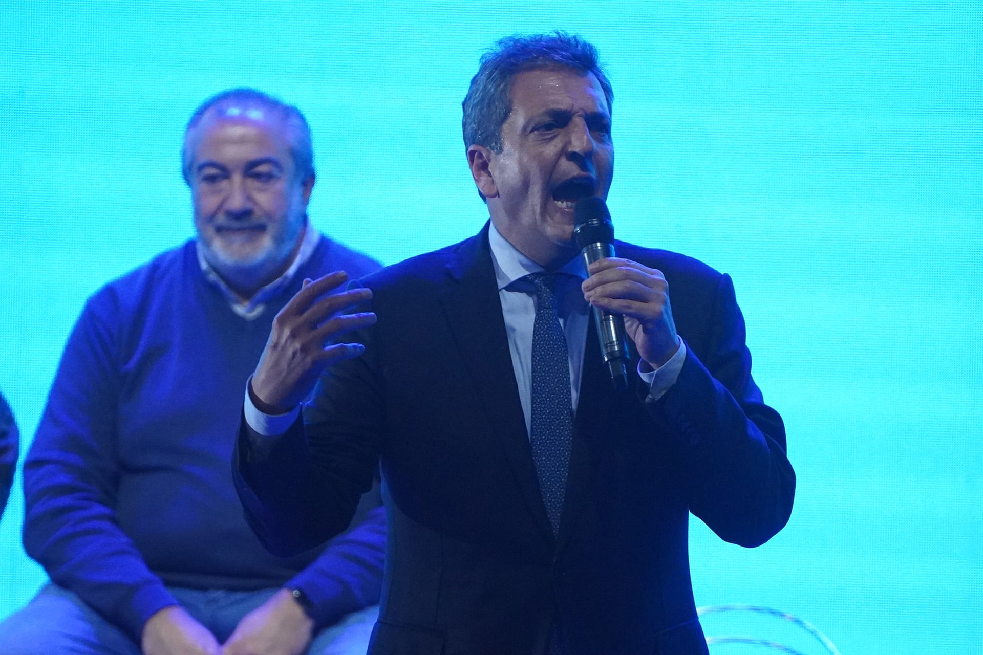 La comida de Sergio Massa con la CGT fue organizada por Héctor Daer (Foto: Franco Fafasuli)