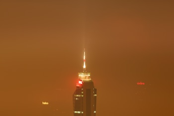 El edificio Avaz Twist Tower