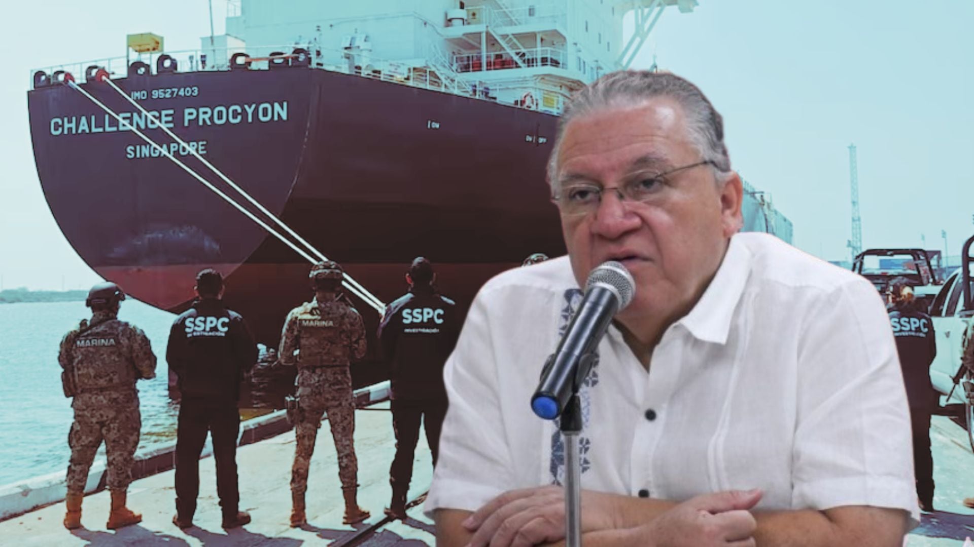 Rafael Marín Mollinedo se va de Aduanas. (Anayeli Tapia/Infobae)