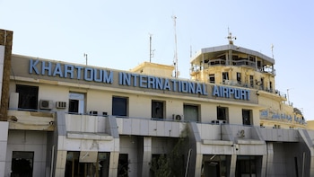 El aeropuerto de Jartum recibe