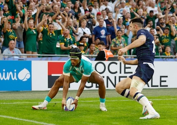 Sudáfrica venció a Escocia y