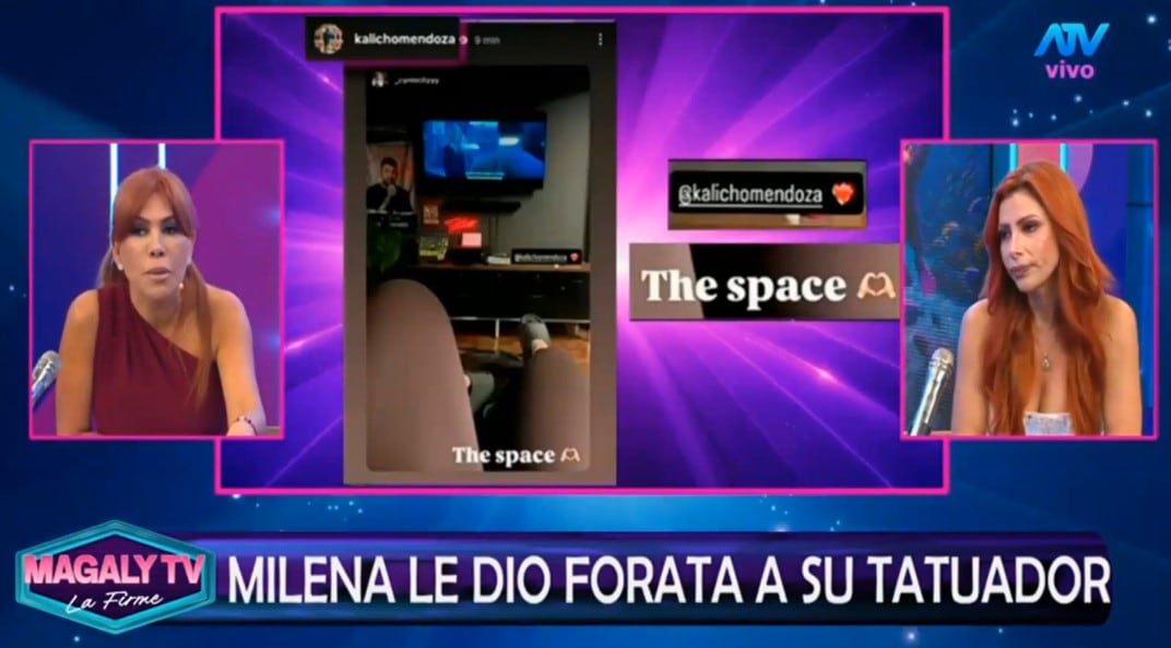 Milena Zárate confiesa que volvió a sufrir ataques de pánico tras su ruptura con Kalicho. Captura: Magaly Tv La Firme.