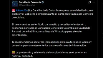 Terremoto en Panamá
