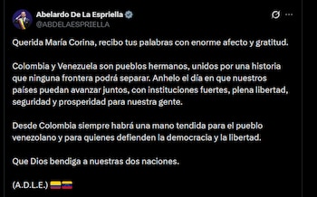 Abelardo de la Espriella - crédito @ABDELAESPRIELLA/X