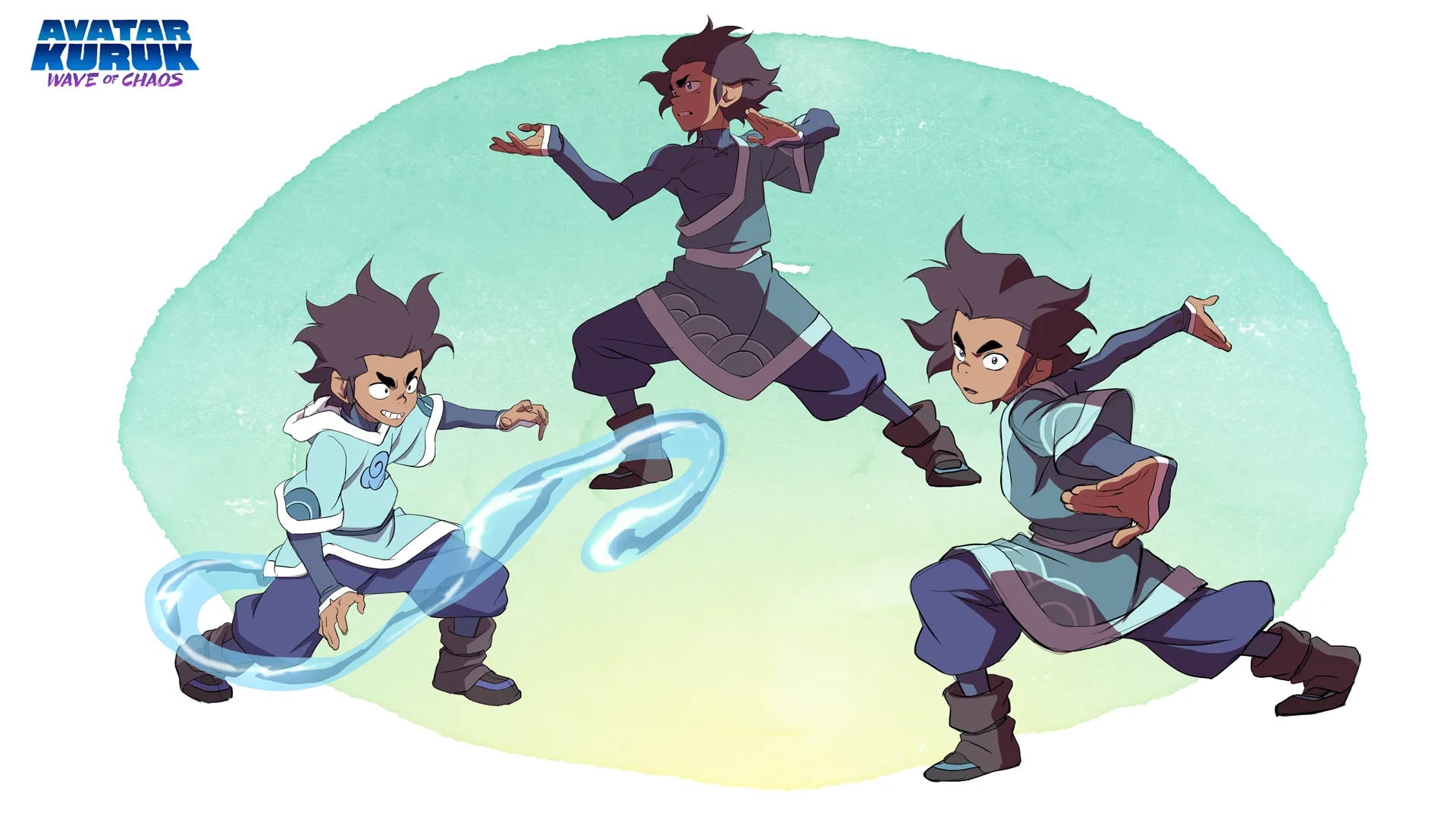 La trama de Avatar Kuruk sigue a un joven rebelde de la Tribu Agua que domina los cuatro elementos mientras evade a piratas y espíritus. (Paramount+)