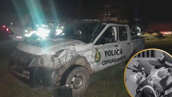 Dos oficiales de la Policía
