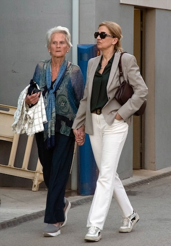 La infanta Cristina y Claire Liebaert.
David Oller / Europa Press