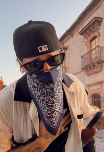 El cantante no fue reconocido