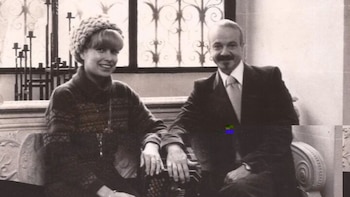 Astor y su última esposa,