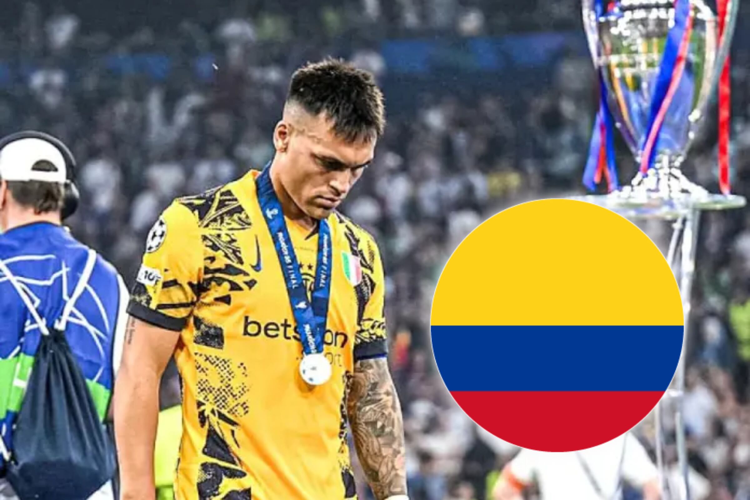 El argentino fue señalado por la derrota de su equipo frente al PSG - crédito Montaje Infobae (Reuters/Vecteezy)