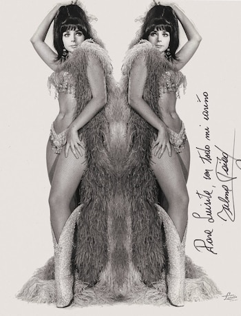 Foto Estudio Luisita Susana Giménez moria casán carmen barbieri lia crucet Zulma Faiad Nélida Lobato mimi pons Luisa Escarria