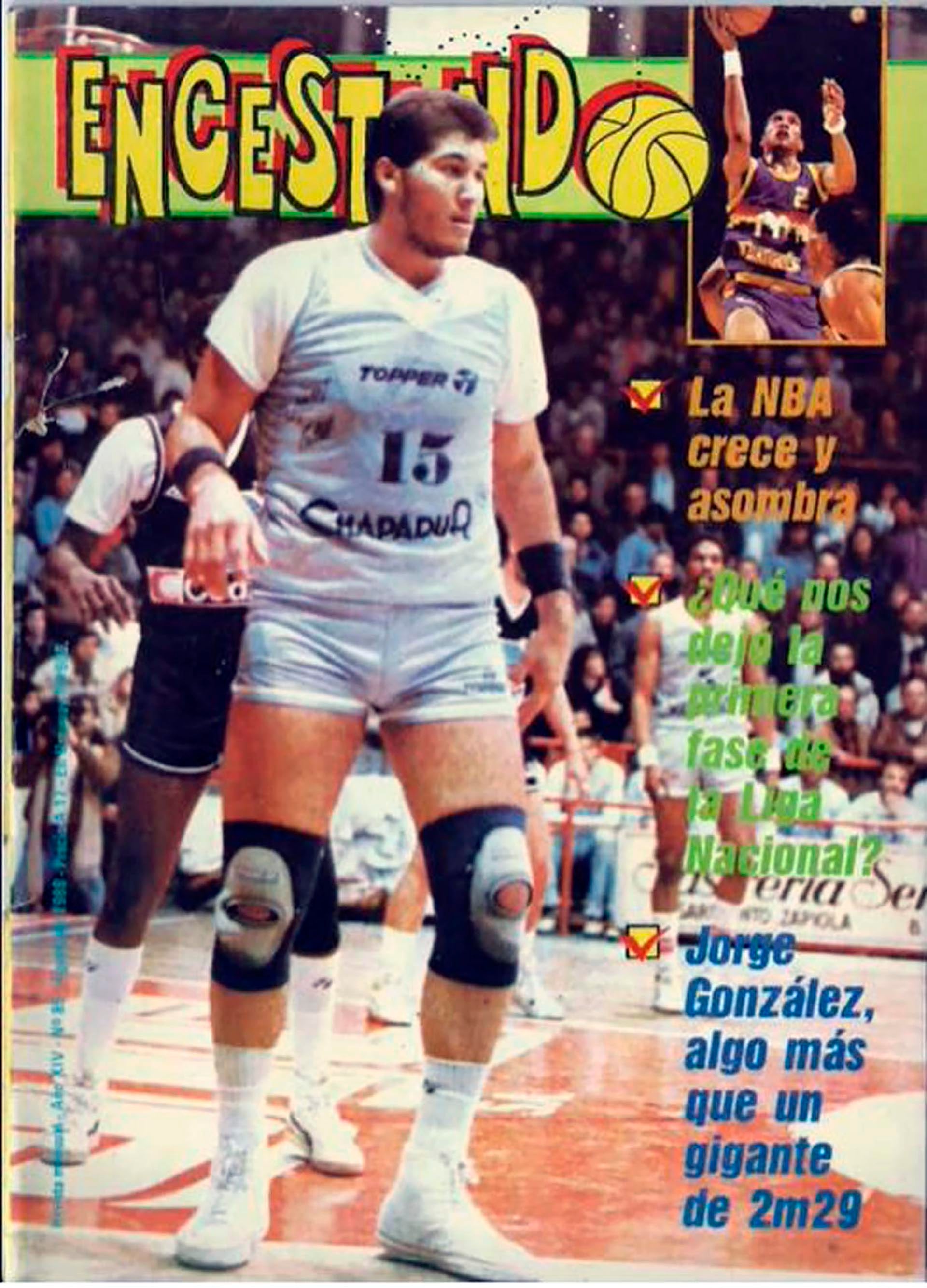 Jorge González fue conocido en el mundo del básquet durante la década de 1980