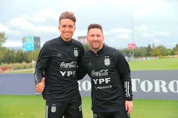 Julián Aude en una práctica