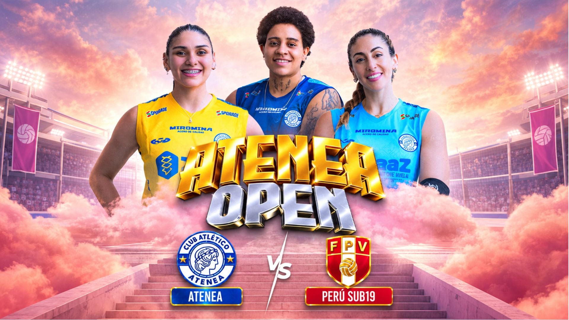 Canal TV que transmitirá el Atenea Open 2026
