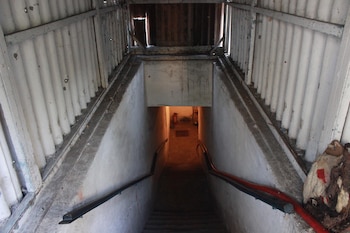 Un búnker en Ucrania para