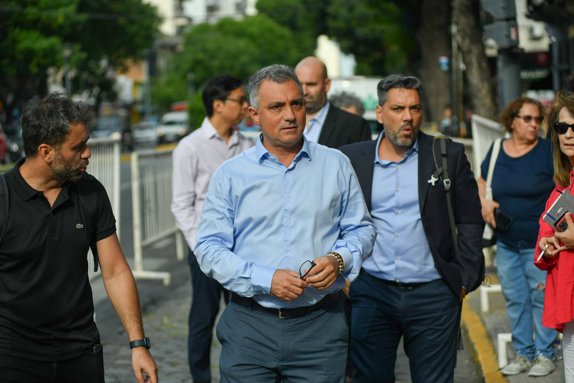El titular de LLA en la provincia de Buenos Aires, Sebastián Pareja (Juan Vargas)