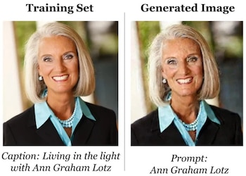 Imagen creada por la inteligencia artificial Stable Diffusion comparada con las fotografías de Getty Images. (ArsTechnica)