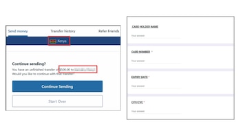 Estafa de atención al cliente de aerolínea