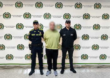 El método consistía en utilizar una aplicación financiera para depositar los cheques a través de la función de foto-depósito - crédito Policía Nacional/Interpol